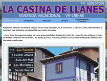 Tablet Screenshot of lacasinadellanes.com